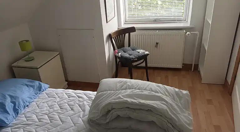 Große Ferienwohnung mit Meerblick in Strandnähe