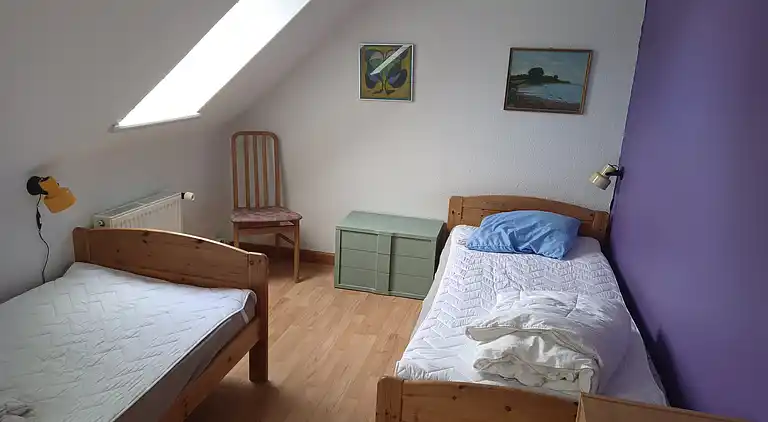 Große Ferienwohnung mit Meerblick in Strandnähe