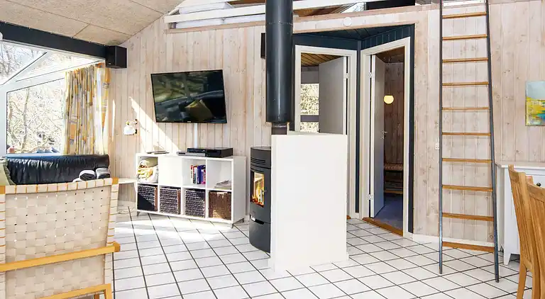 Semesterbostad vid Fjellerup Strand