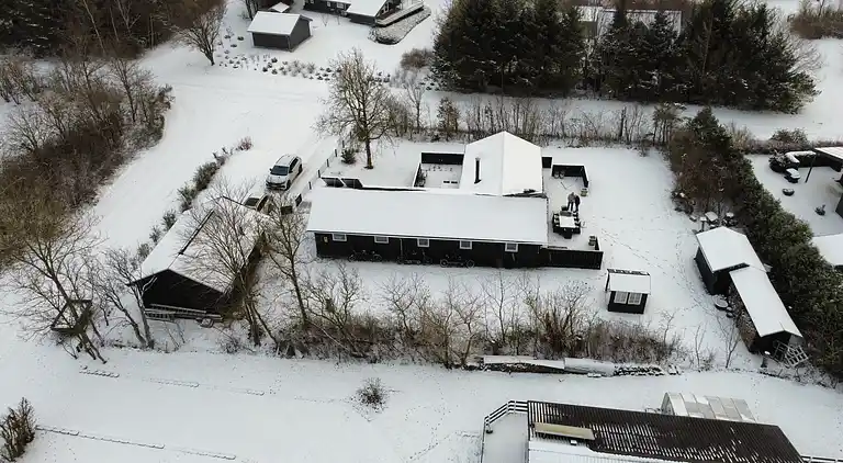 Schönes, großes Ferienhaus in malerischem Trend