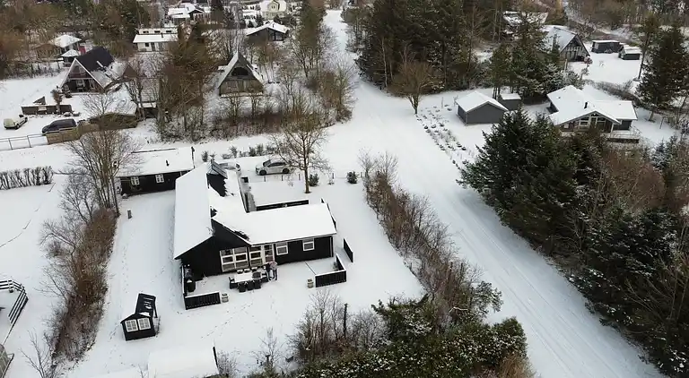 Schönes, großes Ferienhaus in malerischem Trend