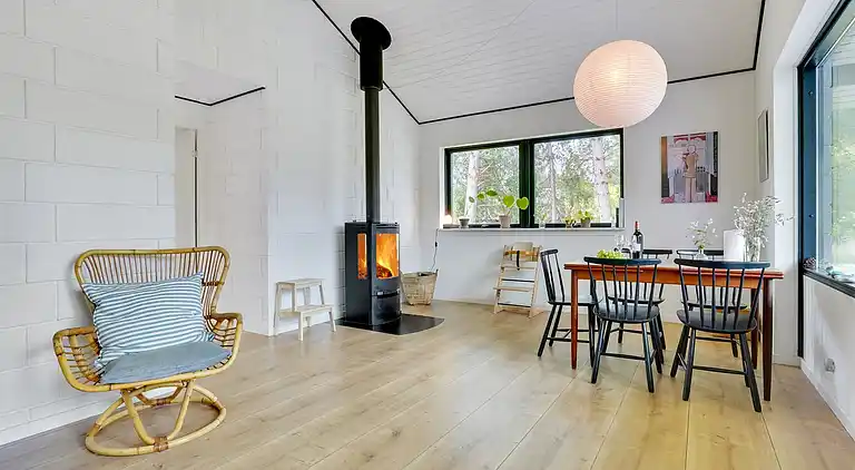 Sommerhus i idylliske kystområde