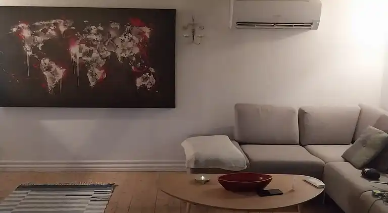 Hyggeligt hus på landet  i roligt område.