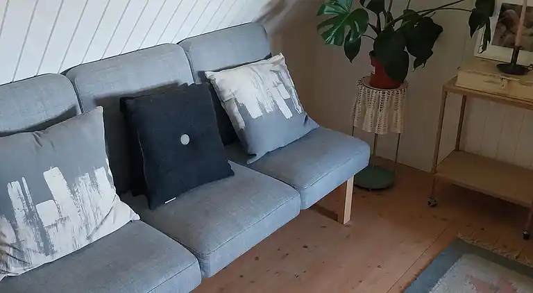 Hyggeligt hus på landet  i roligt område.