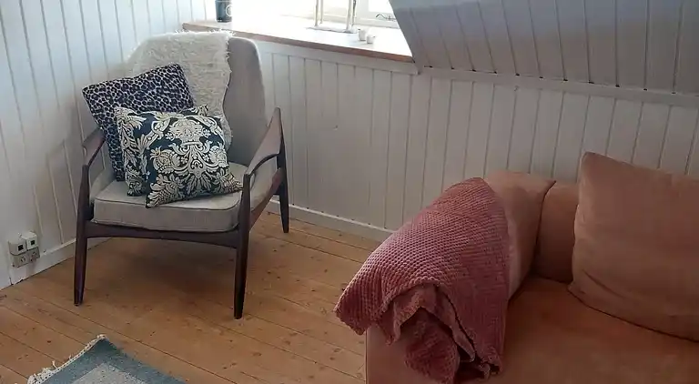 Hyggeligt hus på landet  i roligt område.