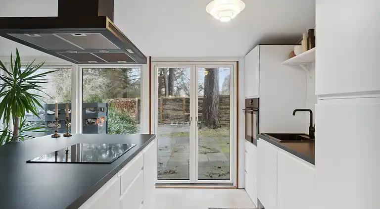 Afslappende fristed i eftertragtet område