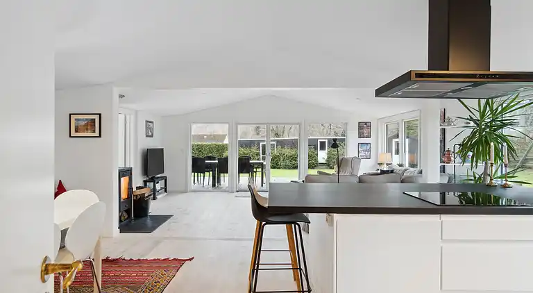 Afslappende fristed i eftertragtet område