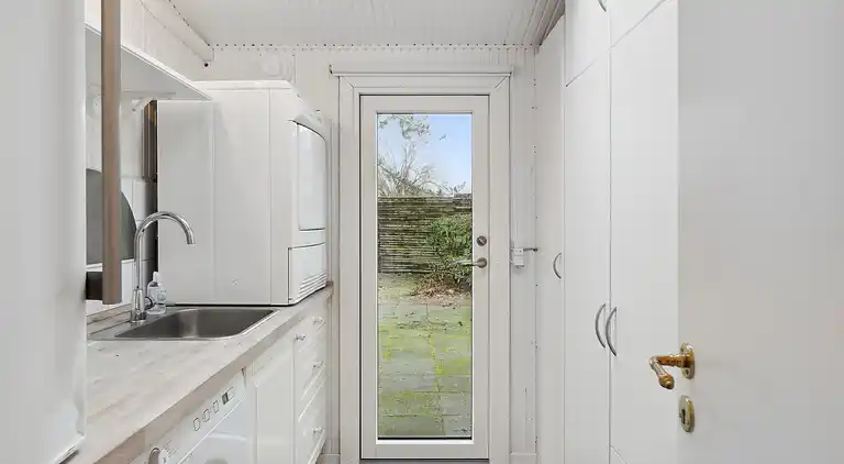 Afslappende fristed i eftertragtet område