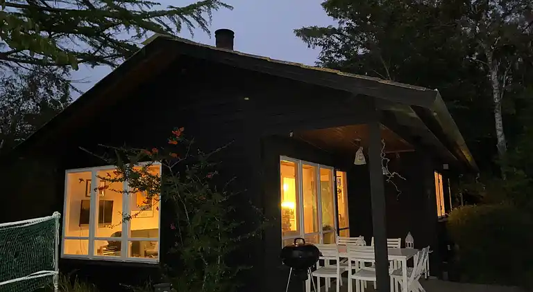 Sommerhus ved Veddinge i hyggelig 70’er stil