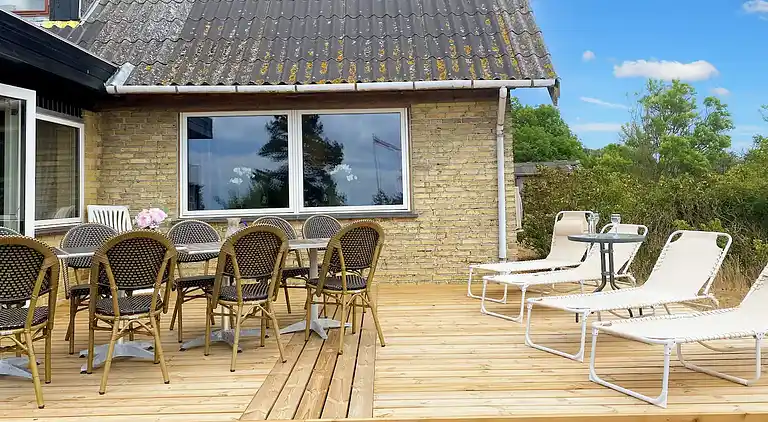 Sommerhus gemt i kystområde