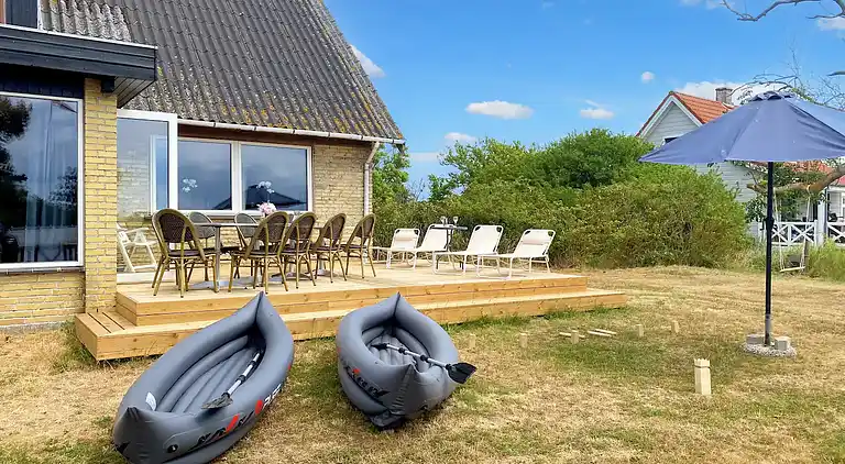 Sommerhus gemt i kystområde