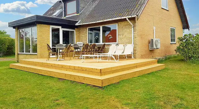 Sommerhus gemt i kystområde