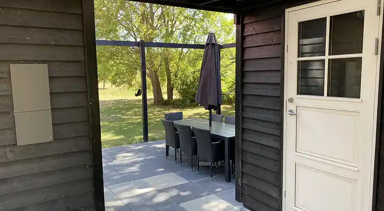 Lyxigt sommarhus på vacker skogsmark