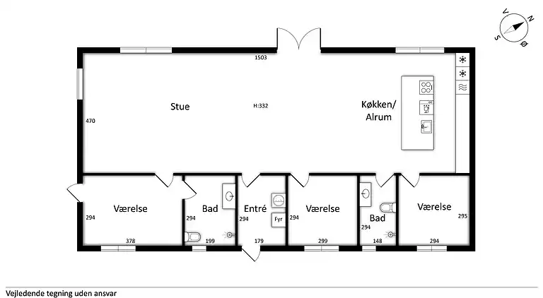 Helt nyt og moderne sommerhus i Kulhuse
