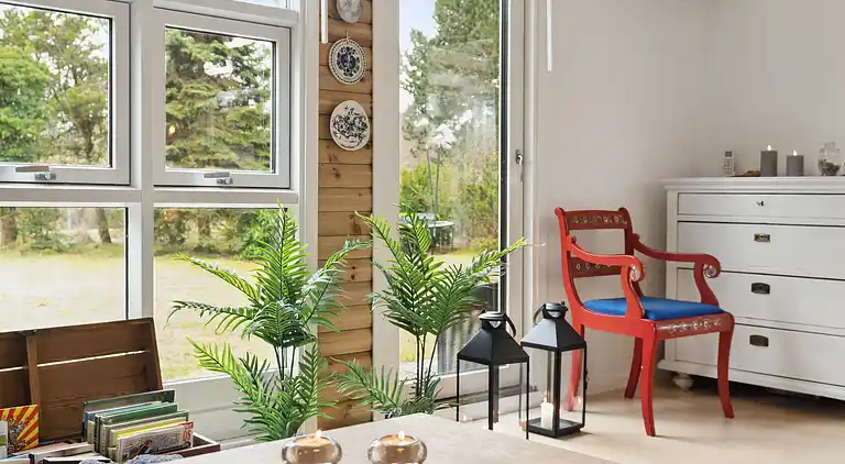 Hyggeligt sommerhus nær skønne hvide sandstrande 