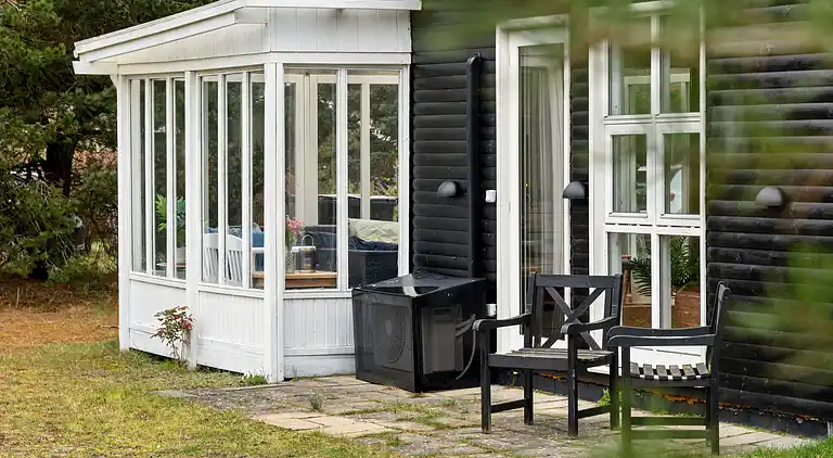 Hyggeligt sommerhus nær skønne hvide sandstrande 