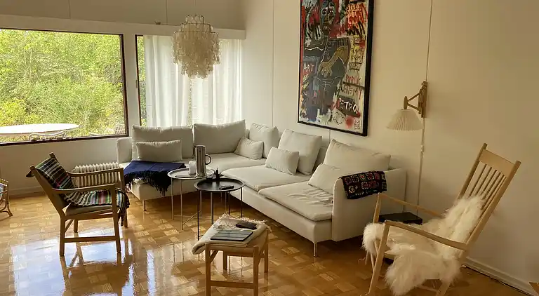 Sommerhus 400 meter fra vandet og havn