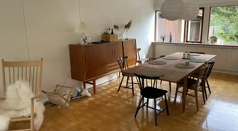 Sommerhus 400 meter fra vandet og havn