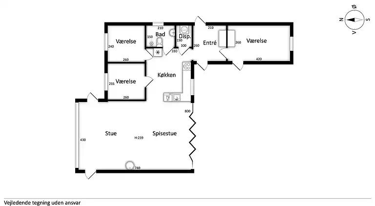Feriehus med flott utsikt over havet og Bogø