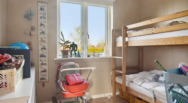 Feriehus med flott utsikt over havet og Bogø