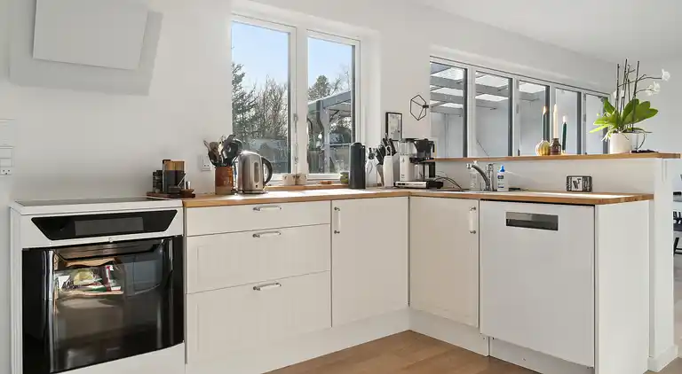 Feriehus med flott utsikt over havet og Bogø