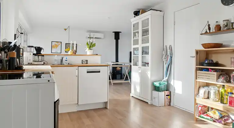 Feriehus med flott utsikt over havet og Bogø