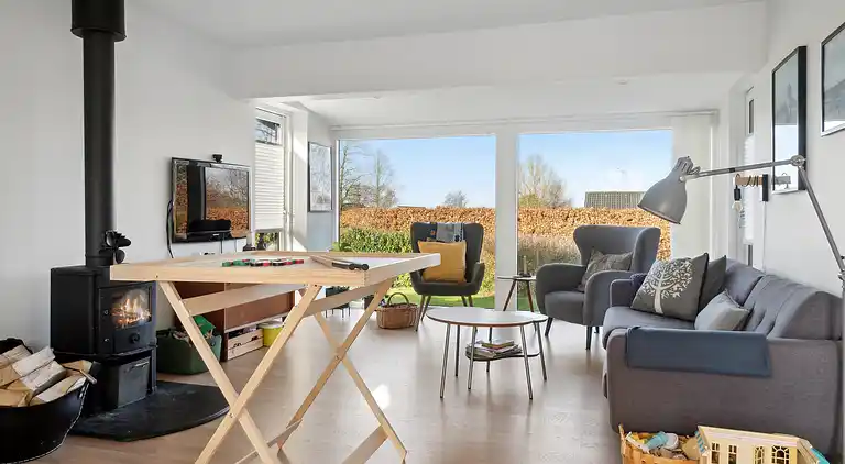 Feriehus med flott utsikt over havet og Bogø