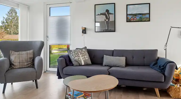 Feriehus med flott utsikt over havet og Bogø