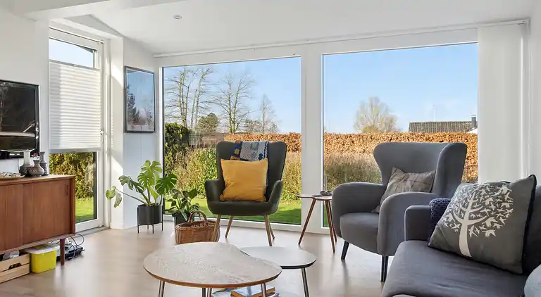 Feriehus med flott utsikt over havet og Bogø