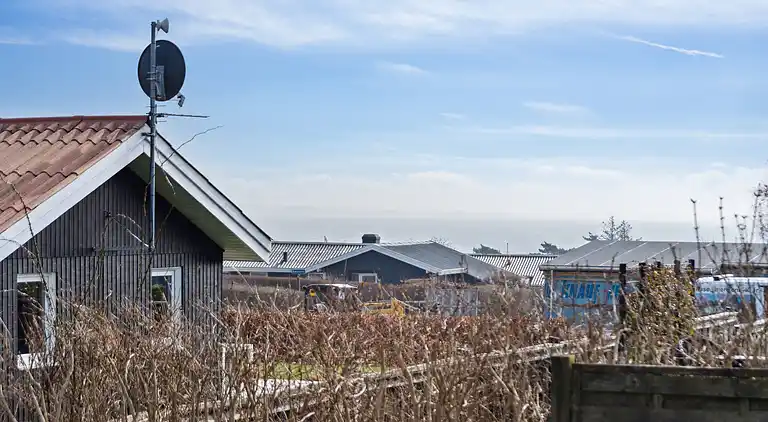 Ferienhaus mit Sauna in der Nähe von Følle Strand