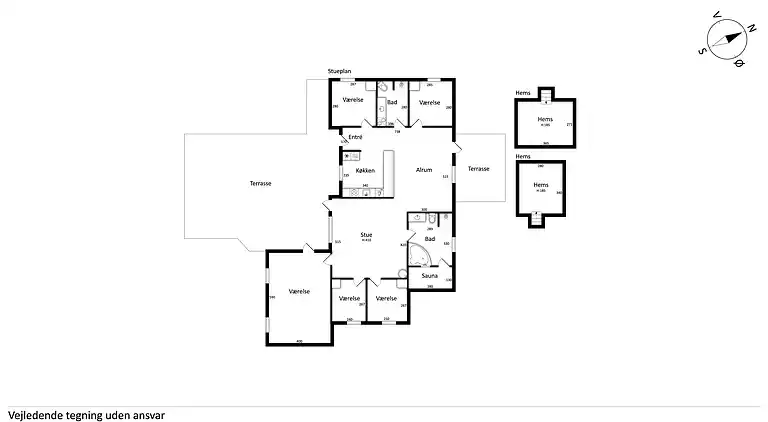 Modernes Ferienhaus in Pøt mit Spa & Sauna