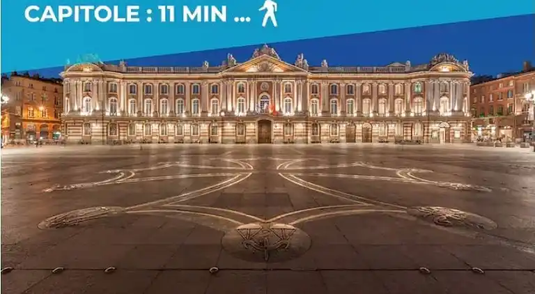 authentic Toulousain - T4 Chalets - Hypercentre - near train