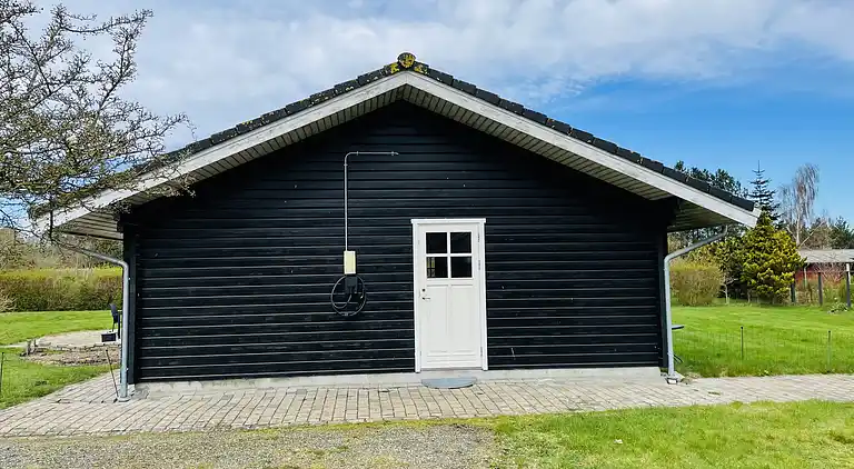 Schönes Ferienhaus mit uneinsehbarem Garten.