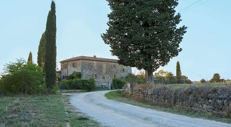 Gårdhus i Asciano