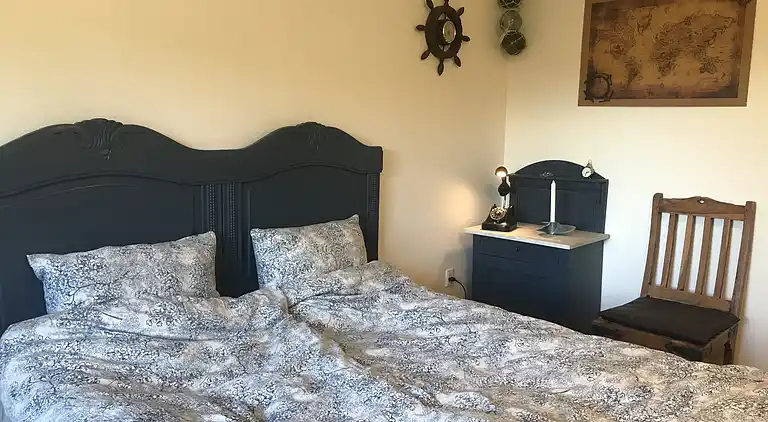 Supertolles Haus in der Hafenstadt Hvalpsund.