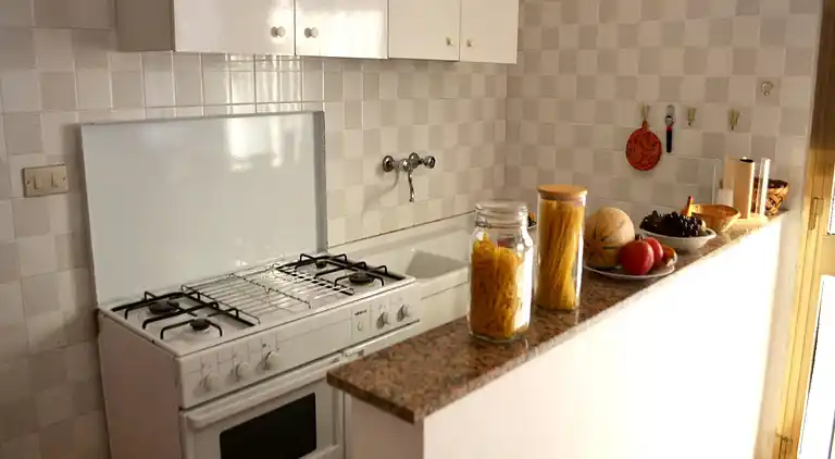 Ureshii-Ferienhaus in einem Zweifamilienhaus in San Foca