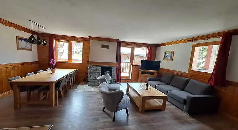 Apartment in Villard-Reculas