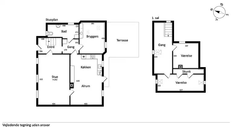 Koselig feriehus i Marstal på Ærø