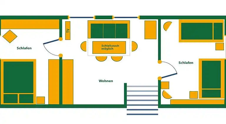 Ferienhaus in Niedersalwey