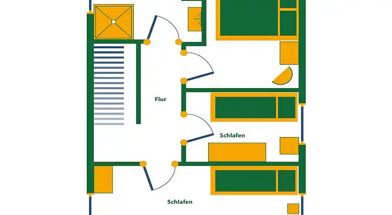Ferienhaus in Niedersalwey