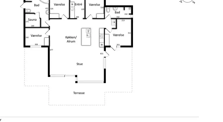 Imponerende sommerhus, ved Helsnæs Bugt!