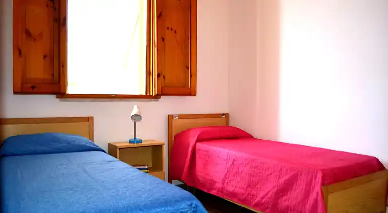 Taki-Ferienhaus im ersten Stock mit zwei Badezimmern in San