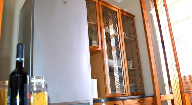 Taki-Ferienhaus im ersten Stock mit zwei Badezimmern in San