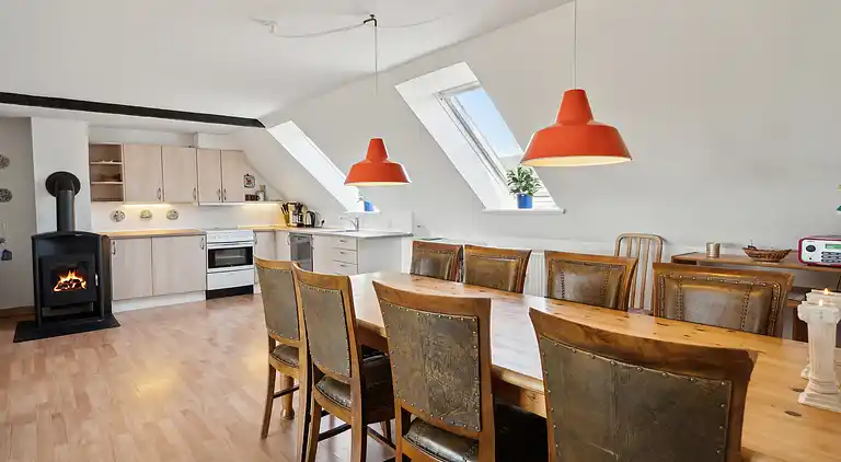 Große Ferienwohnung mit Meerblick in Strandnähe