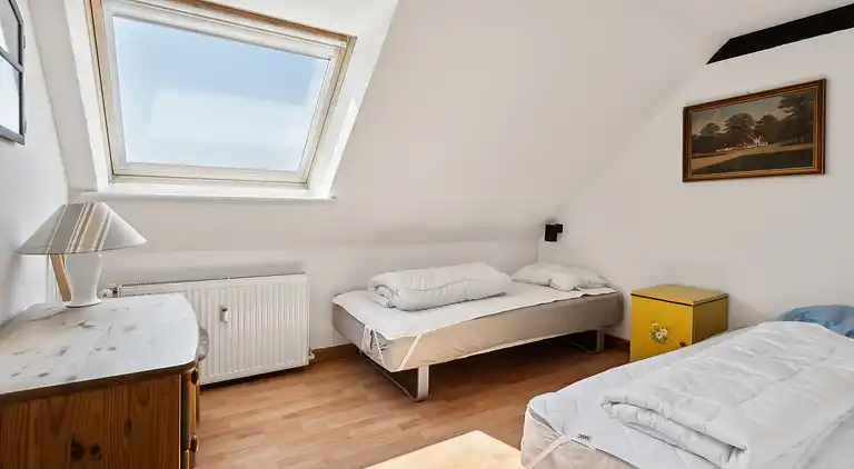 Große Ferienwohnung mit Meerblick in Strandnähe
