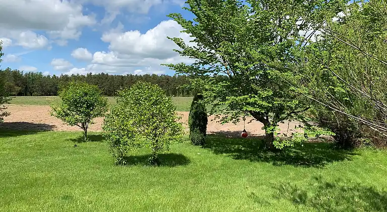 Schönes Ferienhaus mit Terrasse.