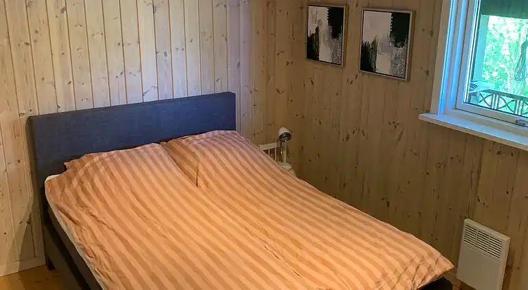 Schönes Ferienhaus mit Terrasse.