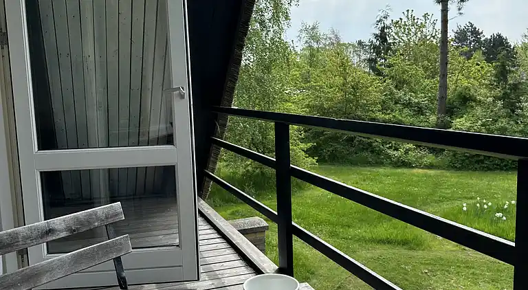 Gemütliches, reetgedecktes Ferienhaus-ladestation