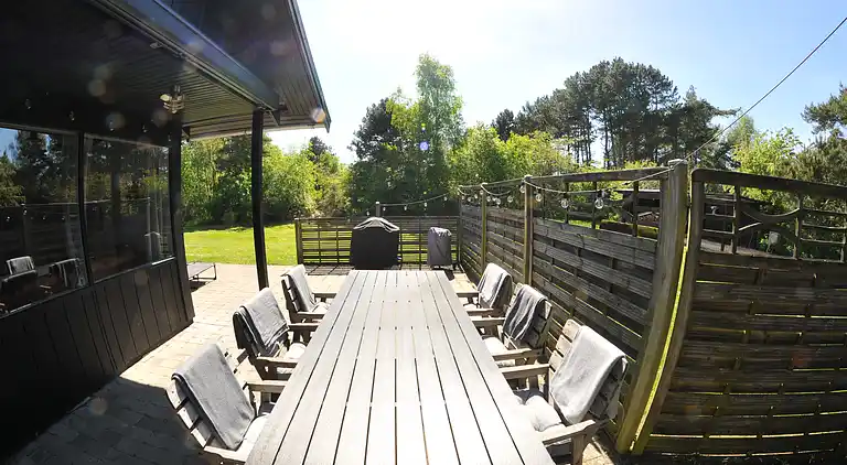 Unikt feriested med tennisbane den aktive familie