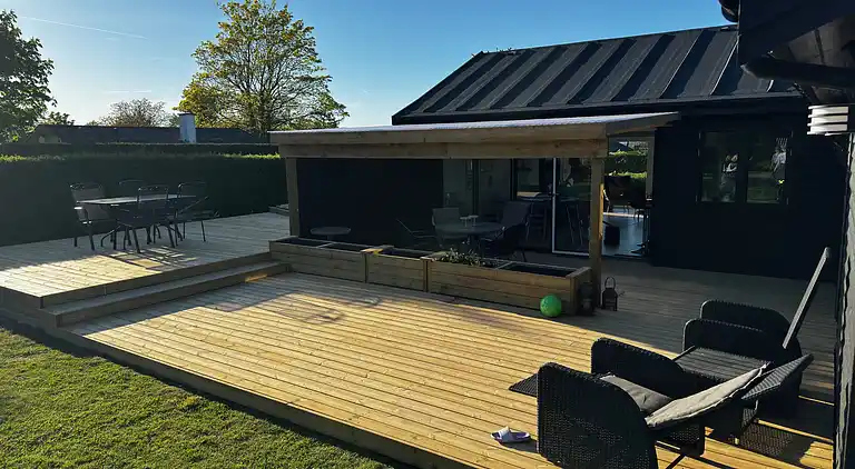 Feriehus med flott utsikt over havet og Bogø